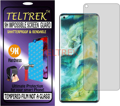 TELTREK Tempered Glass Guard for OPPO FIND X2 (Flexible, Unbreakable)(Pack of 1)