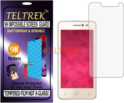 TELTREK Tempered Glass Guard for INTEX AQUA GLAM (Flexible, Unbreakable)(Pack of 1)