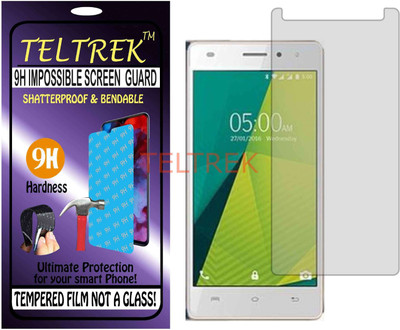 TELTREK Tempered Glass Guard for LAVA X11 4G (Flexible, Unbreakable)(Pack of 1)