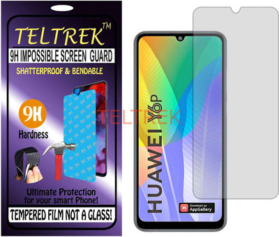 TELTREK Tempered Glass Guard for HUAWEI Y6P (Flexible, Unbreakable)(Pack of 1)