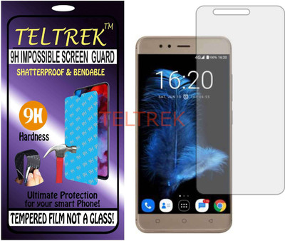 TELTREK Tempered Glass Guard for INFOCUS IF9001 (TURBO 5) (Flexible, Unbreakable)(Pack of 1)