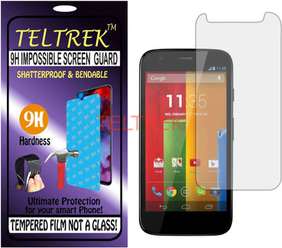 TELTREK Tempered Glass Guard for MOTOROLA G 1ST GEN (Flexible, Unbreakable)(Pack of 1)