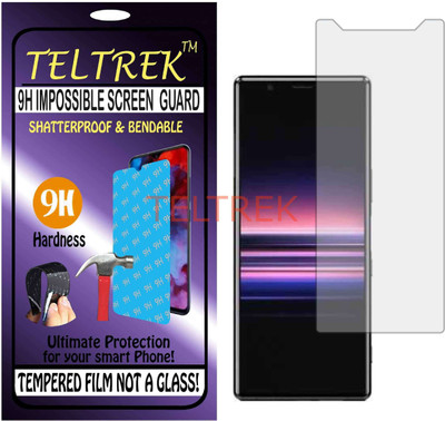 TELTREK Tempered Glass Guard for SONY XPERIA 5 (Flexible, Unbreakable)(Pack of 1)