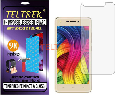 TELTREK Tempered Glass Guard for INTEX INDIE 5 (Flexible, Unbreakable)(Pack of 1)