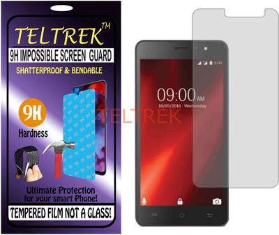 TELTREK Tempered Glass Guard for LAVA X28 PLUS (Flexible, Unbreakable)(Pack of 1)