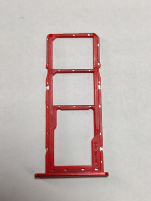 Shockware Sim Card Tray(Compatible With Samsung M01 Red)
