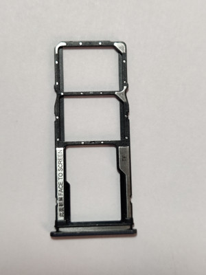 Shockware Sim Card Tray(Compatible With Redmi 9 Prime Black)