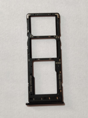 Shockware Sim Card Tray(Compatible With Infinix Smart 4 / Plus Midnight Black)