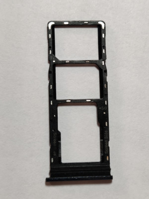 Shockware Sim Card Tray(Compatible With Infinix Zero 8i Black)