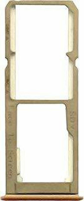 Spares4ever Sim Card Tray(Compatible With F1S Rose Gold)