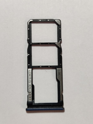 Shockware Sim Card Tray(Compatible With Redmi Note 9 pro Max Black)