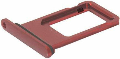 Spares4ever Sim Card Tray(Compatible With Apple iPhone XR Red)