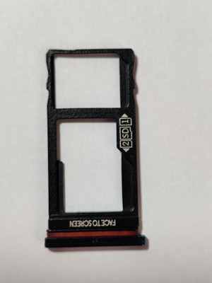 Shockware Sim Card Tray(Compatible With Moto One Action Blue)