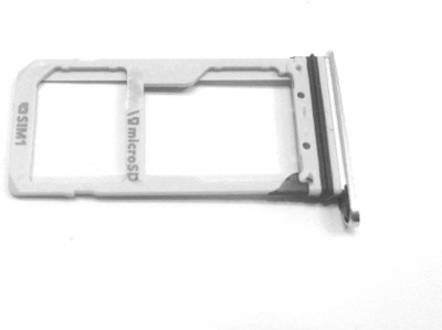 Spares4ever Sim Card Tray(Compatible With Samsung Galaxy S7 Edge Silver)