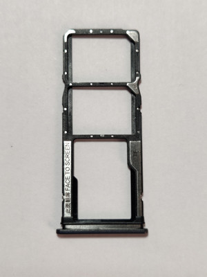 Shockware Sim Card Tray(Compatible With Poco M2 Black)