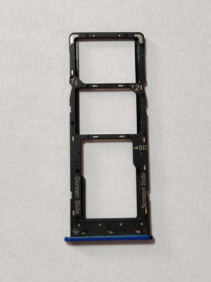 Shockware Sim Card Tray(Compatible With Infinix Hot 7 Pro Aqua Blue)