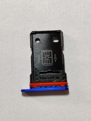 Shockware Sim Card Tray(Compatible With Oneplus 8 Pro Blue)