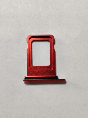 Shockware Sim Card Tray(Compatible With iPhone 12 Red)