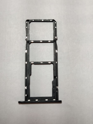 Shockware Sim Card Tray(Compatible With Samsung M01 Black)