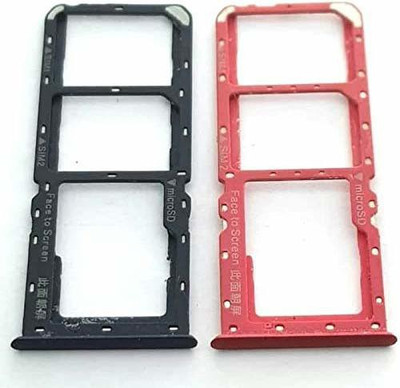 Spares4ever Sim Card Tray(Compatible With Oppo A3S Red)