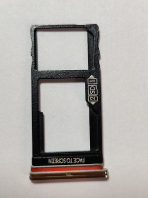 Shockware Sim Card Tray(Compatible With Moto One Action White)