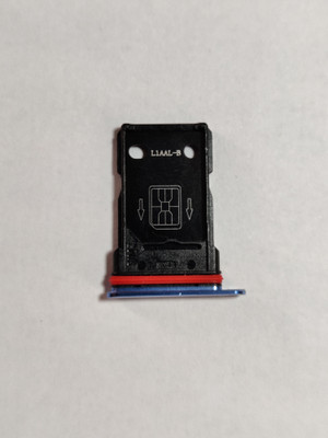 Shockware Sim Card Tray(Compatible With Oneplus 7T Blue)