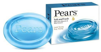 Pears Soft & Fresh Soap Bar, 2x75 g Multipack(2 x 75 g)