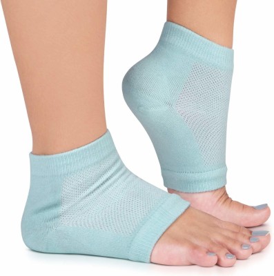 CareHut Heel Pain Relief Silicon Gel Heel Socks Pad Heel Cushion Ankle Support Ankle Support