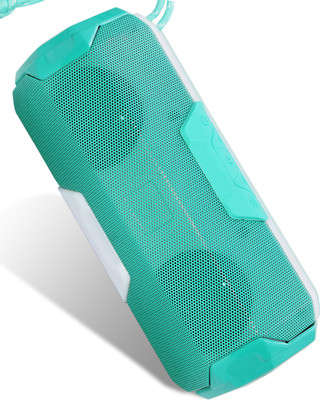 Pick Ur Needs Super Bass Subwoofer Portable Wireless Bluetooth Speaker | Water Proof | Splash Proof | Premium Speaker Compatible with All Mobile Phone With 2200 mAh Battery 10 W Bluetooth Speaker(Green, Stereo Channel)