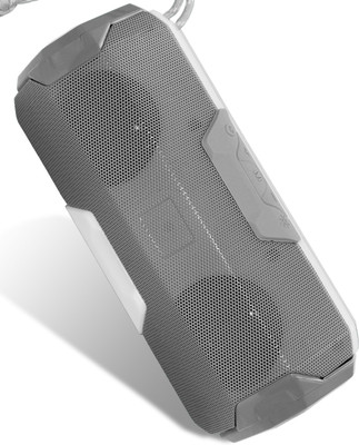 Pick Ur Needs Super Bass Subwoofer Portable Wireless Bluetooth Speaker | Water Proof | Splash Proof | Premium Speaker Compatible with All Mobile Phone With 2200 mAh Battery 10 W Bluetooth Speaker(Gray, Stereo Channel)
