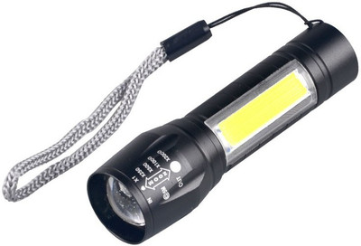 Met style 9W Rechargeable Inverter - Combo Pack of 2 | 2 hrs Torch Emergency Light(Black)