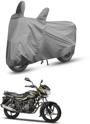 HYBRIDS COLLECTION Two Wheeler Cover for Bajaj(Discover 100 DTS-i, Grey)