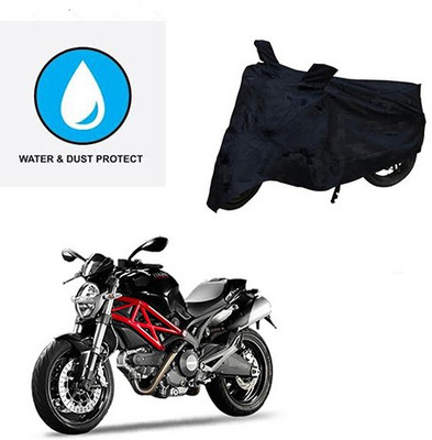 Feel heaven Two Wheeler Cover for Ducati(Monster 796 S2R, Black)