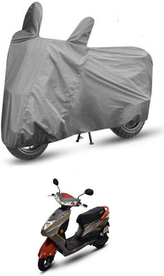 AutoGalaxy Two Wheeler Cover for Okinawa(Ridge Plus, Grey)