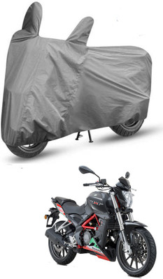 HYBRIDS COLLECTION Two Wheeler Cover for DSK Benelli(TNT 25, Grey)