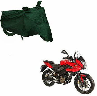 Reshvi World Two Wheeler Cover for Bajaj(Pulsar 150, Green)