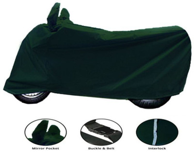 Reshvi World Two Wheeler Cover for Hero(Splendor NXG, Green)