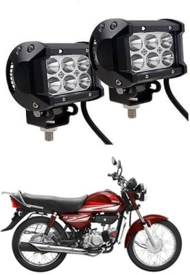 THE ONE CUSTOM FOG LIGHT 6 LED 18 WATT CREE KIT 116 Fog Lamp Motorbike LED (12 V, 18 W)(HF Dawan, Pack of 2)