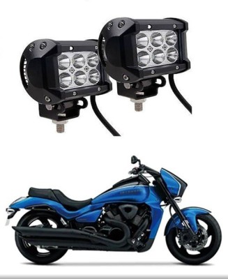 THE ONE CUSTOM FOG LIGHT 6 LED 18 WATT CREE KIT 127 Fog Lamp Motorbike LED (12 V, 18 W)(M1800R, Pack of 2)