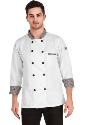 Kodenipr Club Blended Chef's Apron - Large(White, Single Piece)