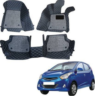 CARSHADE Leather 7D Mat For  Hyundai Eon(Black)