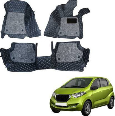 CARSHADE Leather 7D Mat For  Nissan Go(Black)