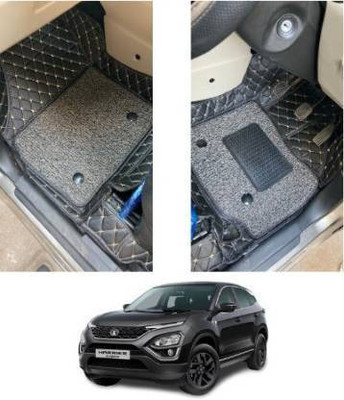 CARSHADE Leather 7D Mat For  Tata Harrier(Black)