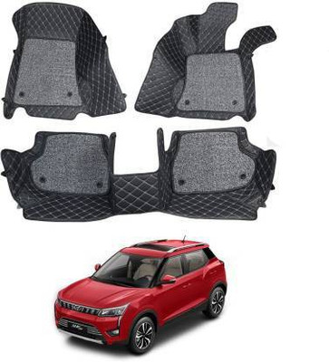 CARSHADE Leather 7D Mat For  Mahindra XUV 300(Black)