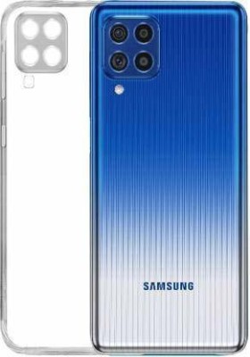 KloutCase Back Cover for SAMSUNG GALAXY A12, SAMSUNG GALAXY M12(Transparent, Camera Bump Protector, Silicon, Pack of: 1)