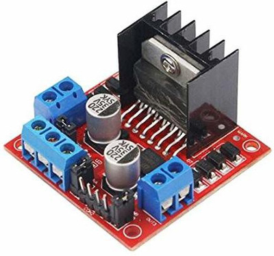 gobagee L298N Motor Driver Micro Controller Board Module Stepper Motor DC Dual H-Bridge for Smart Car Power etc Electronics Hobby Kit Electronic Components Electronic Hobby Kit