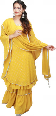 rayie collection Women Kurta Sharara Set