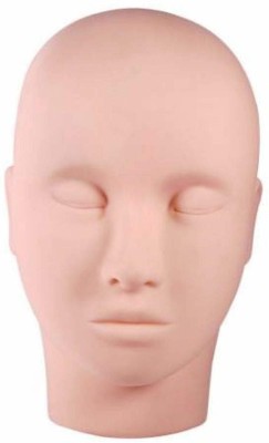 supermarche MakeUp Face Mannequin Head Reusable for Makeup Practice Model Massage Dummy Hair Extension