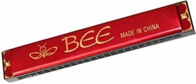 MAGA MART Bee 48 hole Mouth Organ Multi color(RED)