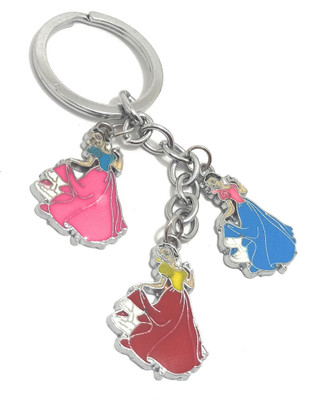 Key Era Princess Lady Cindrela Pc6 Fancy Metal keyring Key Chain